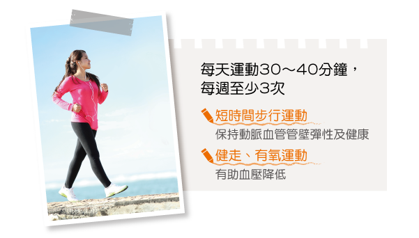遠離高血壓須養成良好的運動習慣