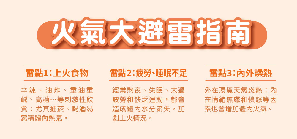 避免火氣大